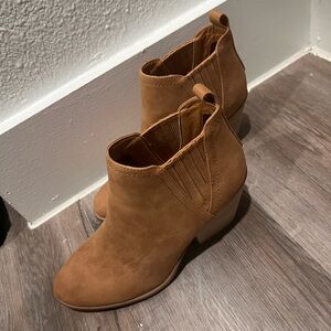 Report Brown Ankle Booties